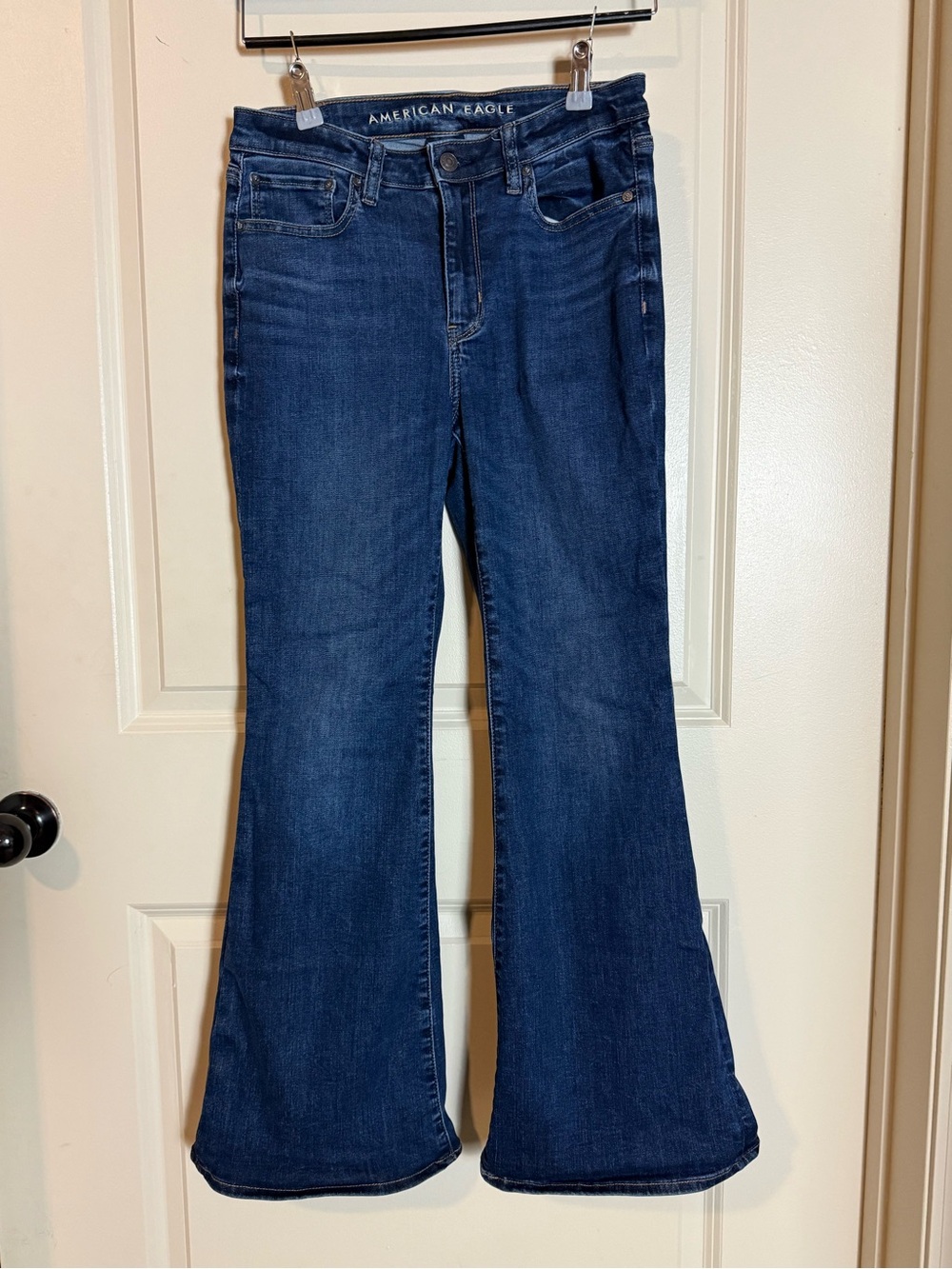 American Eagle Super Hi Rise Flare